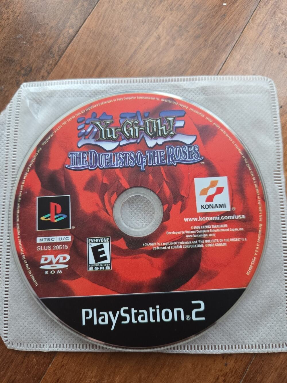 Yu-Gi-Oh - The Duelists Of The Roses -Sony PS2 - Disc Only - Tested & Guaranteed